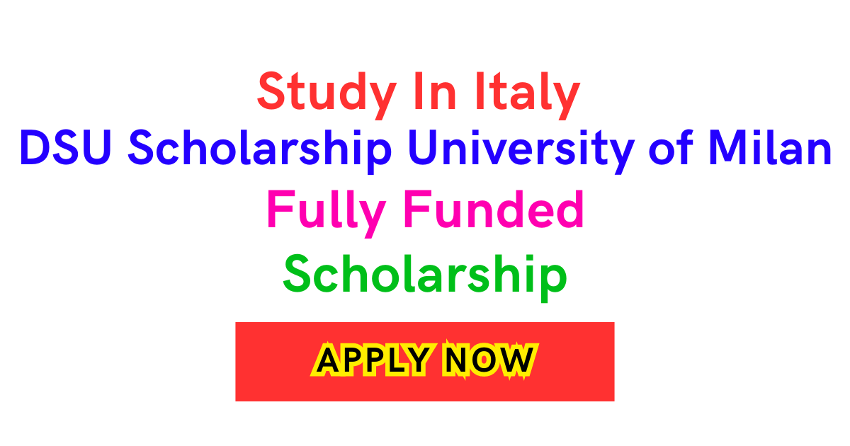 DSU Scholarship University of Milan