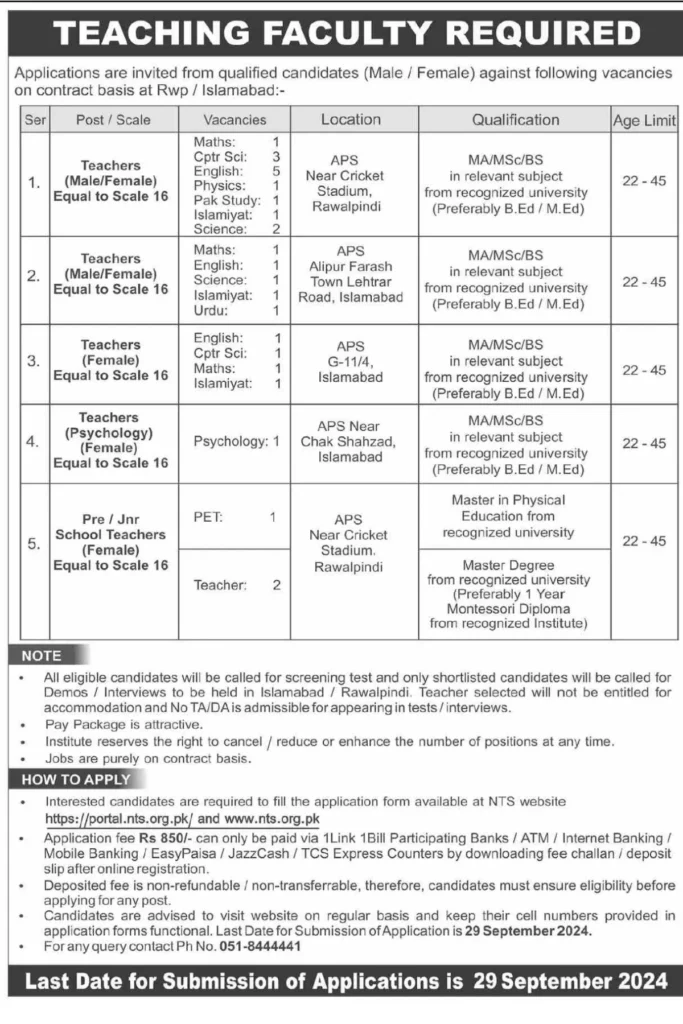 Teaching Jobs