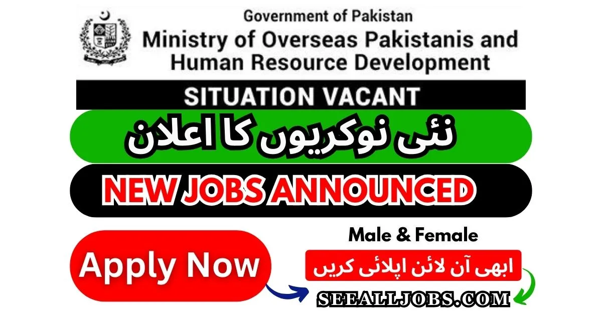 Ministry of Overseas Pakistani Jobs