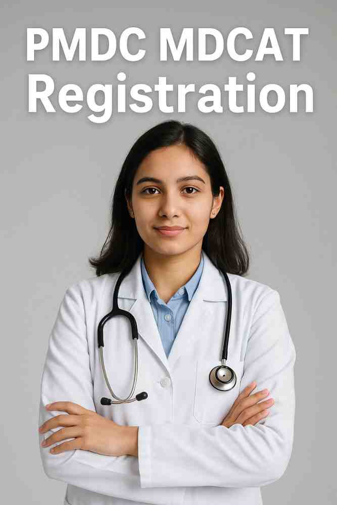 PMDC MDCAT Registration