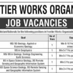 Frontier Works Organization FWO Jobs Advertisement October 2026